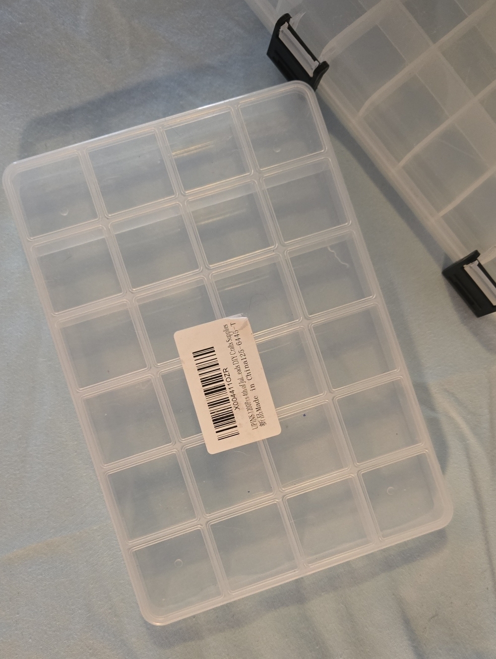 Clear Plastic Compartment Storage Boxes - Picture 4 of 4